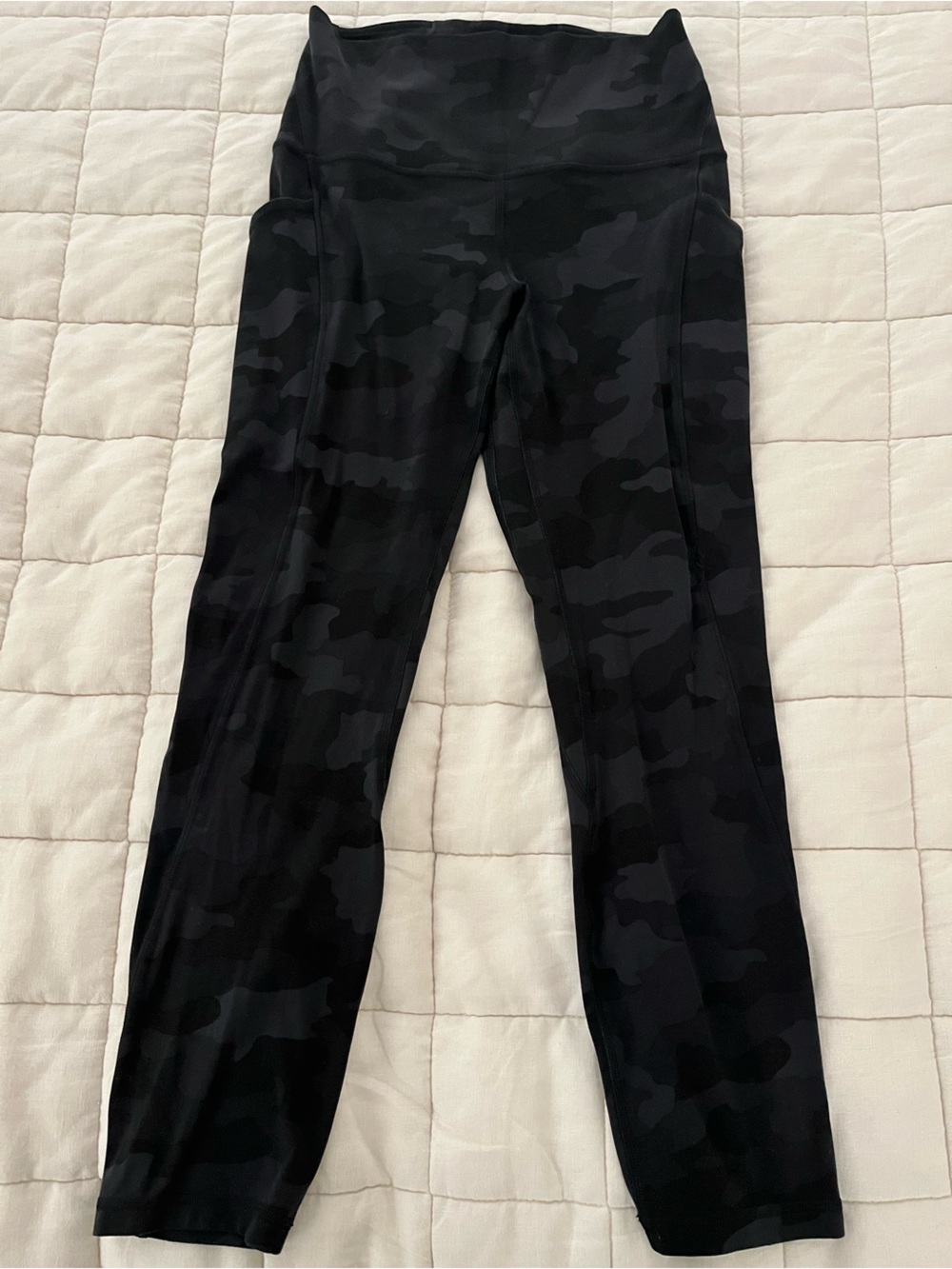lululemon align Black Camo High-Rise Leggings pockets
